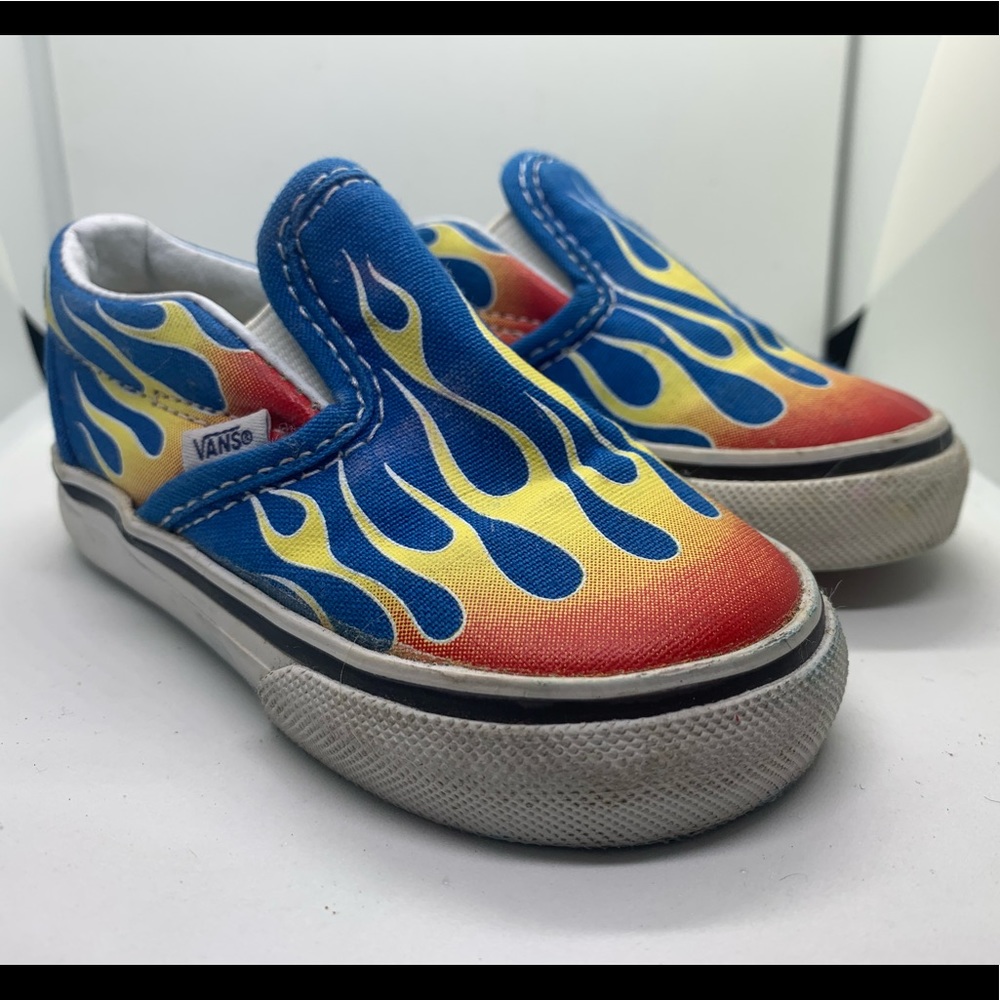 *SOLD* VANS BLUE FLAME